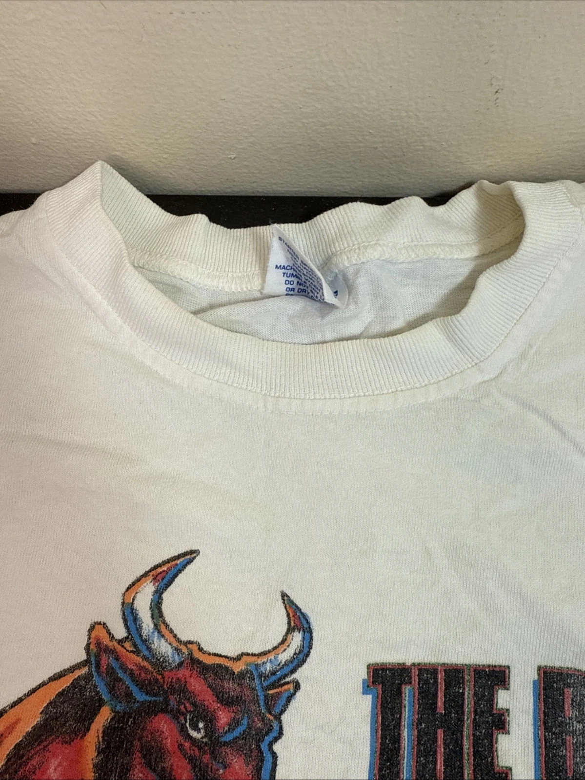 VTG 1996 Chicago Bulls Starter T-Shirt The Best Ever Anywhere Single Stitch M - product detail image 8