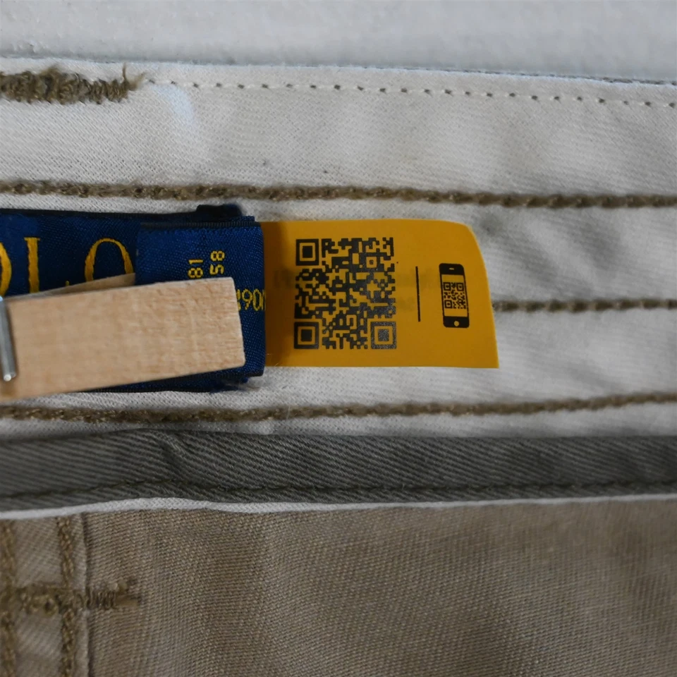 Polo Ralph Lauren 50Bx Khaki Gellar 100% Cotton Cargo Mens Shorts - Image 4 of 4