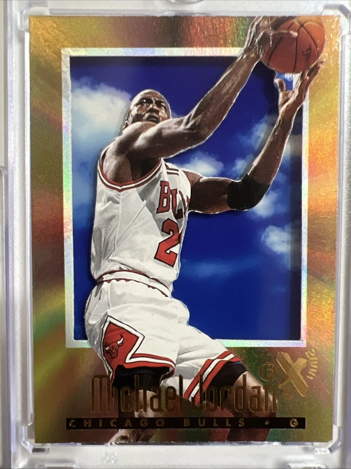 Lote de 3 tarjetas Michael Jordan SkyBox Ex Chicago Bulls 1997 Foto 2 de 4