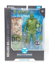 McFarlane DC Multiverse Collector Platinum Edition Sergeant Rock Green Variant
