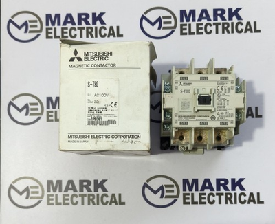 #ad #ad MITSUBISHI ELECTRIC S T80 MAGNETIC CONTACTOR 80A VOLTAGE 110VAC FAST SHIPPING $142.50