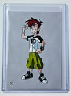 Ben Tennyson Limited Edition Artist Signed “Ben 10” Trading Card 1/10