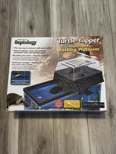 Reptology Turtle Topper   Above Tank Basking Platform BLACK