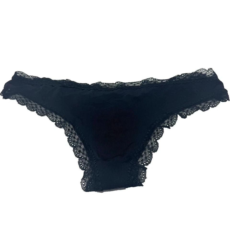 Honeydew Intimates Aiden Thong 3-Pack Lace Trim Nude White Black Large L - Image 3 of 4