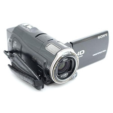 Sony HDR-CX560V Full HD Handycam Camcorder Black Tested Working