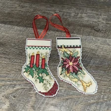 Designs For The Needle  2 Janlynn Wizzers Ornament Cross Stitch Kit Complete
