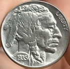 1935 Buffalo Nickel UNC+