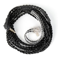 ZS10 PRO in Ear Monitor Earphone Cable, 2Meter Long IEM Cable with Mic, CCZ 4N