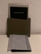 LONGCHAMP Kartenetui Leder schwarz NEU NP85€