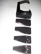 FloPlast Square 114mm Gutter Bracket Extenders - Gutter spacers - Black or White