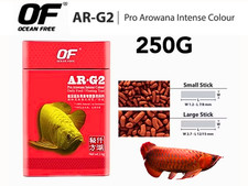    250g Ocean Free AR-G2 Pro Arowana Food  MAX COLOUR FAST GROWTH NO ARTIFICIAL