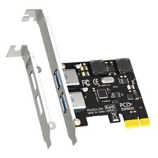 USB A Erweiterungskarte GLOTRENDS U3023 2-Port PCIe USB 3.2 Gen 1 Windows Linux