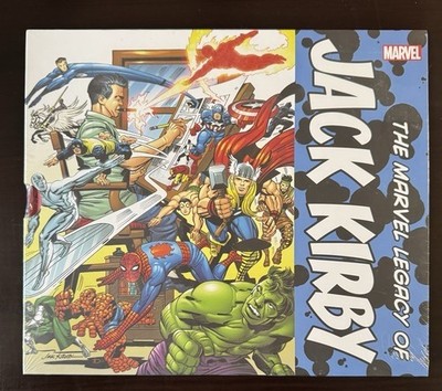 The Marvel Comics Legacy of Jack Kirby Hardcover MCU Art Book Thor Avengers Hulk