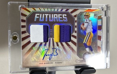 2020 Panini Legacy - Futures Joe Burrow Auto JERSEY NUMBER MATCH 9/25 (RC,MEM,AU