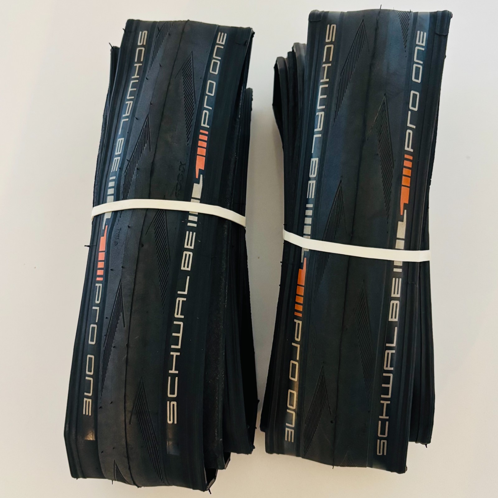 2x Schwalbe Pro One Tubeless TLE Tyres 700 x 28mm Tyre Black (Addix Race) - New