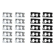 Lot de 10 clips de fixation pour clôture pour animaux compagnie, accessoires