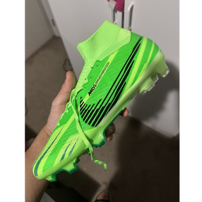 Купить nike zoom mercurial superfly 9 pro fg black volt soccer