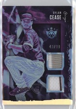 2020 Panini Diamond Kings DK Materials Holo Silver 43/99 Dylan Cease 10u3