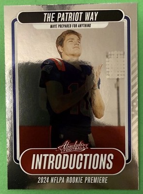 2024 Panini Absolute - Introductions Drake Maye #I-DME (RC)