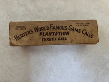 Herter's Red Cedar Plantation Turkey Call - Collectible & Field-Ready
