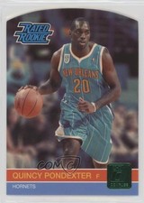 2010-11 Donruss Rated Rookie Emerald Die-Cut Quincy Pondexter #253 fm0