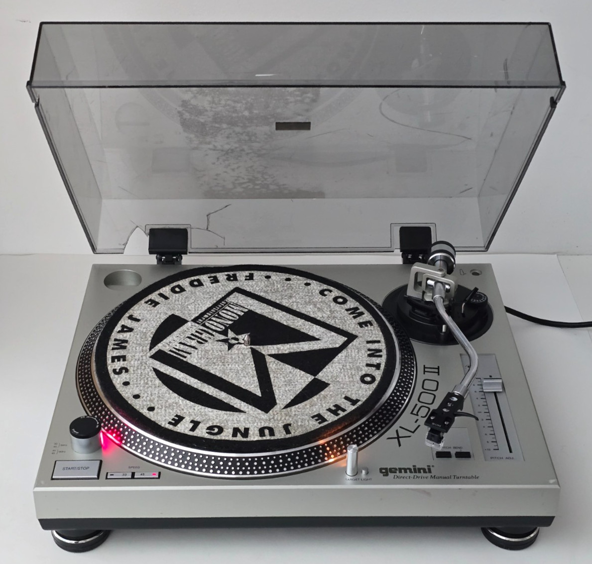 Gemini XL-500 II Direct Drive Turntable DJ Record Player (Te