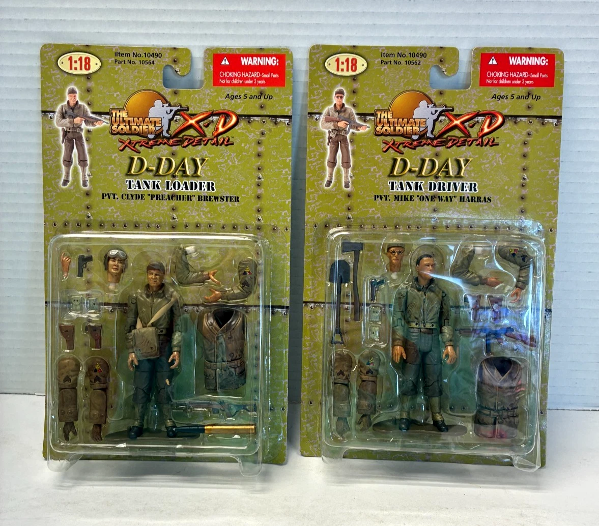 21st Century Toys Military & Adventure 1:18 Action Figures for