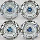 👀 1962 Chevy Corvair Impala Bel Air Biscayne 14" Hubcaps / Wheel Covers SET/4 ✅