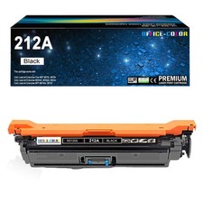 212A Black Toner Cartridges Replacement for HP 212A W2120A M554, M555 M578