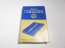 Graphic Film Pack Adapter 4x5 by Graflex Cat no. 1234, Excellent Condition w Box