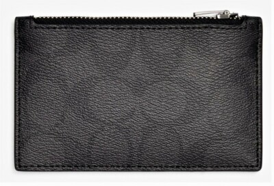 COACH Men's Signature Coated Canvas & Refined Calf Leather