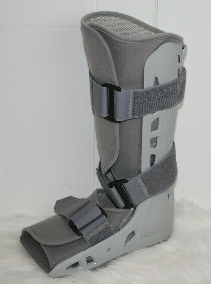 Aircast Walking Boot Adult Medium M Adjustable Inflation Dial Soft