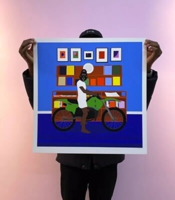 Dennis Osadebe - Enjoy Yourself LE print, xx/60 - 