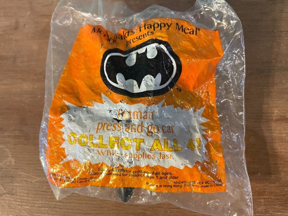 Batman 1991 1992 McDonald's Happy Meal Toys NEW or USED | eBay