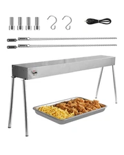 Commercial Food Heat Lamp 750W Electric Food Warmer for Restaurant & Buffet