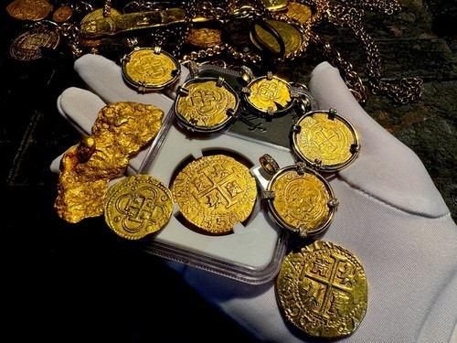 PERU 1709 FINEST KNOWN 8 ESCUDOS NGC 63 1715 FLEET SHIPWRECK PIRATE GOLD COINS - Picture 20 of 22