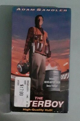 adam sandler  THE WATERBOY fairuza balk VHS VIDEOTAPE NEW corner dings
