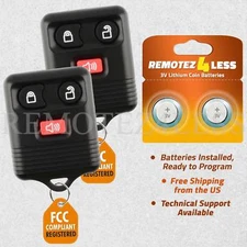 2 For 2008 2009 2010 2011 2012 2013 2014 E-250 Keyless Entry Remote Car Key Fob