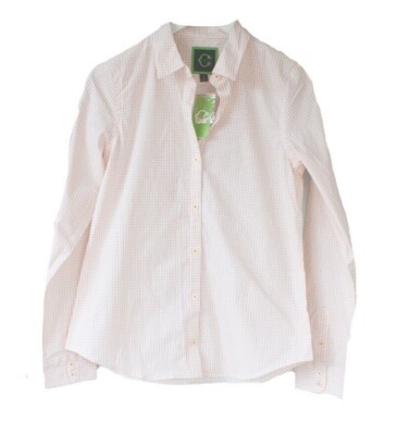 Chemise Boutonnée C. Wonder Pour Femme, Manches Longues, Vert élégant, Taille XL