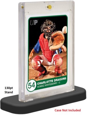 (1) Ultra Pro One-Touch Magnetic Black Stand Display, Holds 130pt One-Touch 