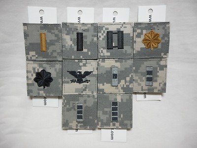 ACU DIGITAL UNIFORM OFFICER RANK WITH FASTENER