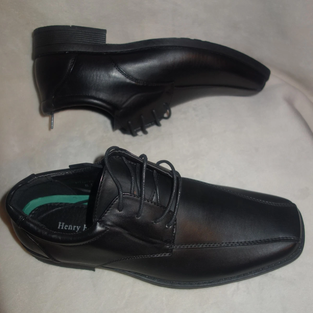 Henry Ferrera Mitch Brown Square‎ Toe Oxford Dress Shoes Men\'s Size 9 Henry Ferrera Shoes In Men main image 3