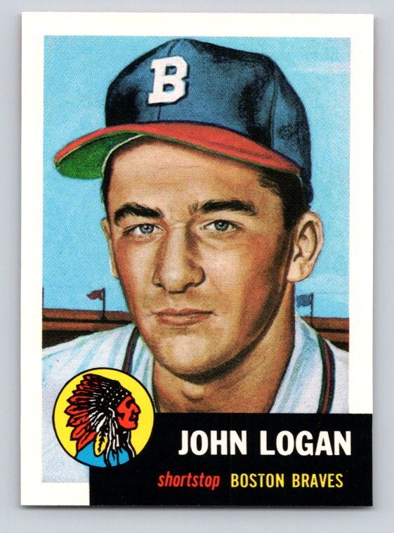 1991 Topps Archives The Ultimate 1953 Set   #158 John Logan FREE SHIPPING!
