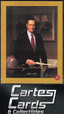 George H.W. Bush 2006 United States President Collector Cards #41