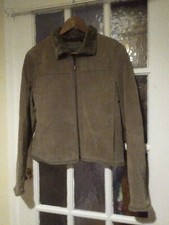 Ladies Soft Leather Ben Sherman Jacket - Size 14