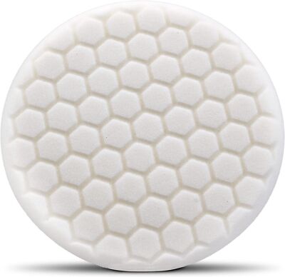 2pcs HEX Hex-Logic Self-Centered Heavy Cutting Pad Hook & Loop Polishing Pad 8in