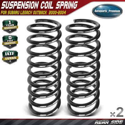 #ad #ad 2x Rear Suspension Coil Spring for Subaru Outback Legacy 2000 2004 Wagon Sedan $53.99