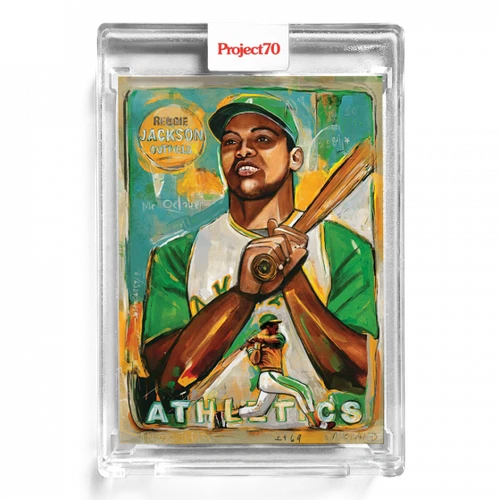 Topps Project 70 Reggie Jackson by Andrew Thiele