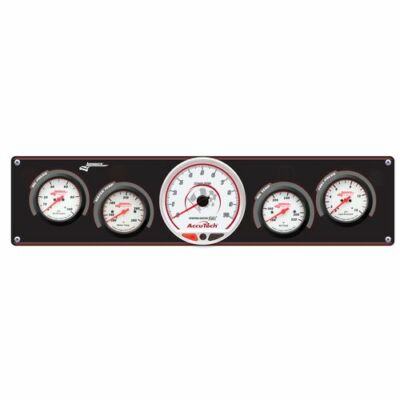 Longacre 52-46910 Gauge Panel Assy Sportsman Elite Analog Temperature White Face