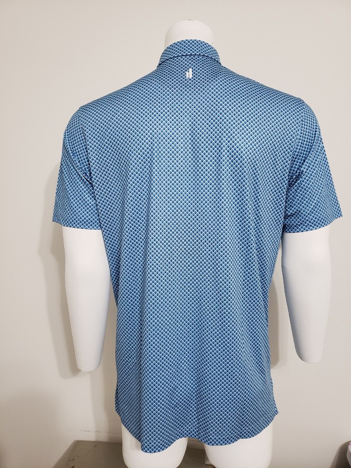 Johnnie-O Vern Prep-Formance Polo Shirt - Peacock